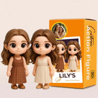 Custom 3D Blind Box Figurine for Sister - Personalized Cartoon Mini Me from Photo - Special Surprise Gift for Her