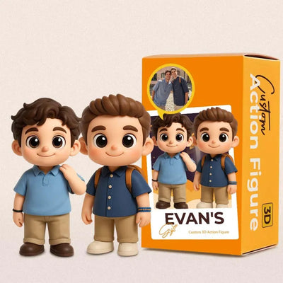 Custom Action Figure from Photo – Personalized Hero Gift for Brother