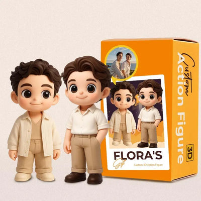 Custom Action Figure from Photo – Personalized Gift for Brother, Unique Keepsake
