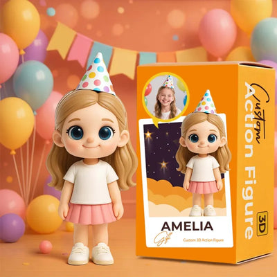 Custom Action Figure from Photo – Personalized Birthday Gift for Any Occasion