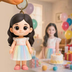 3D Printed Figure Keychain from Photo – Memorable Birthday Gift