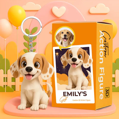 Custom Pet Figurine from Photo – Personalized Dog and Cat Gift for Pet Lovers
