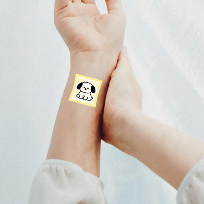 Personalized Custom Photo Tattoo Stickers - Temporary Tattoos, Set of 12, Any Occasion