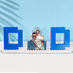 Personalized DAD Photo Building Brick Puzzles Photo Block Father's Day Gifts