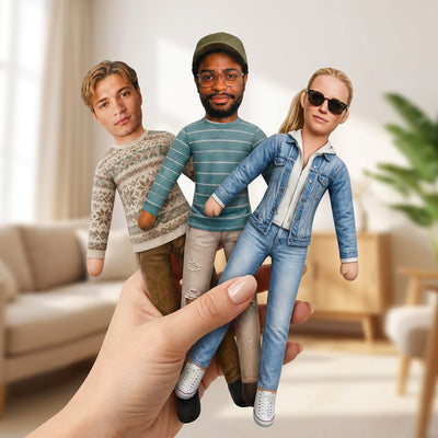 Personalized Look-Alike Doll – Full Body Custom Photo Doll, Poseable Gift