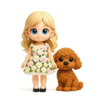 Custom 3D Blind Box Figurine for Sister - Personalized Cartoon Mini Me from Photo - Special Surprise Gift for Her