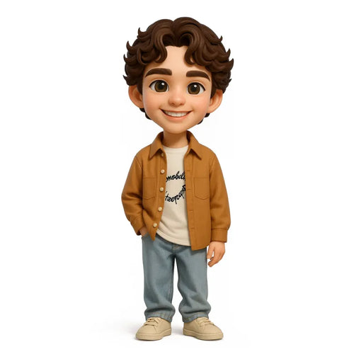 Custom Action Figure from Photo – Personalized Birthday Gift for Sister