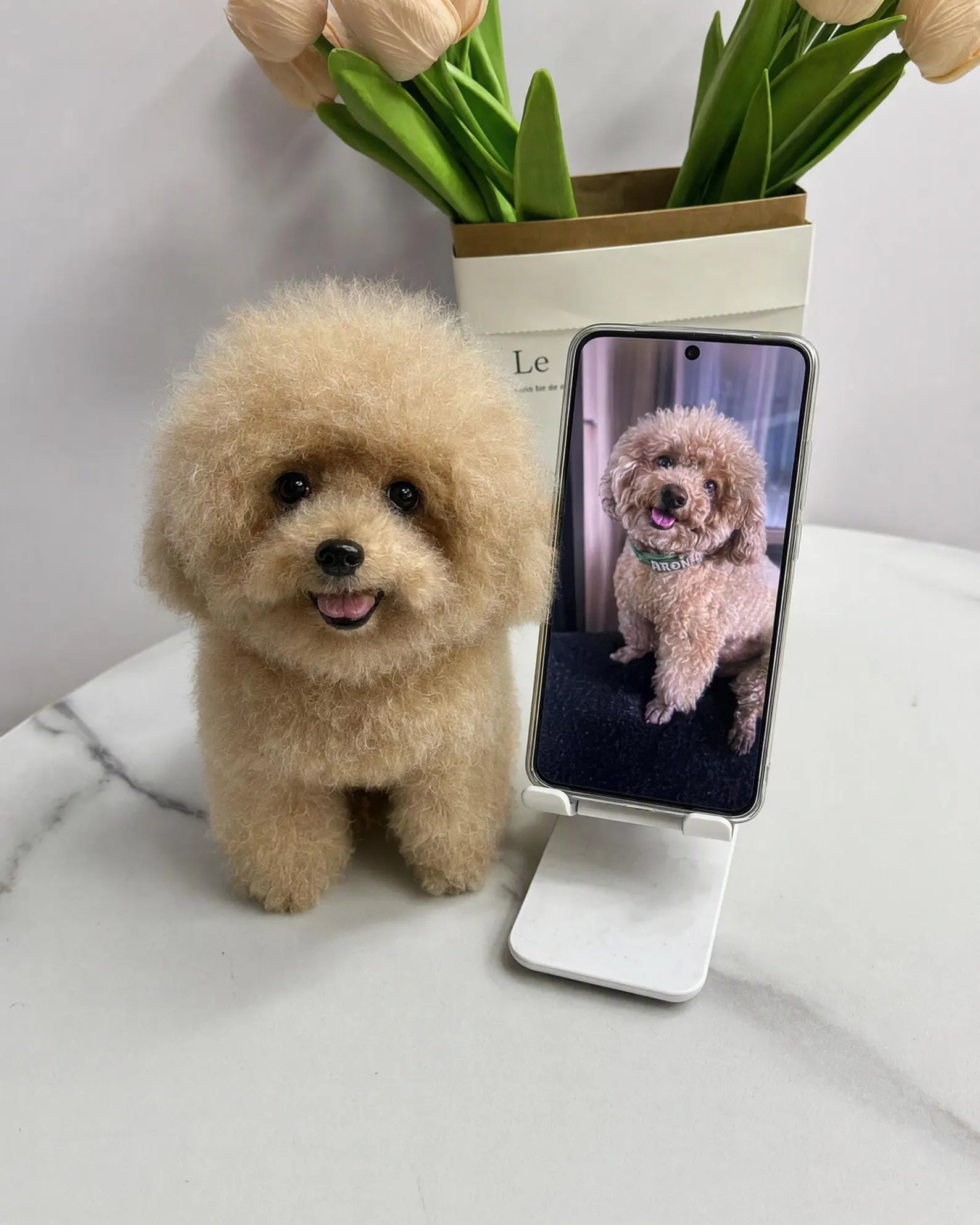 Handcrafted Mini Plush Pet Clone - Custom Personalized Photo Replica