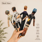 Full Body Custom Mini Me Doll Personalized Poseable Photo Doll Gift